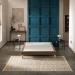 Sommier dco tapissier mediano marron - bultex 160x200