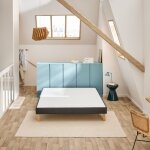 Sommier dco tapissier vigoroso gris fum - bultex 160x200