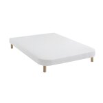 Sommier demi - corbeille tapissier blanc 13 cm lune - someo 140x190 Sommier demi - corbeille tapissier blanc 13 cm lune - someo 140x190