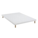 Sommier extra - plat tapissier blanc 7 cm Étoile - someo 140x190 Sommier extra - plat tapissier blanc 7 cm Étoile - someo 140x190