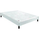Sommier nature confort ferme 15 cm - epeda cru 90x200