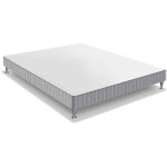 Sommier simmons  lattes recouvertes d35v 140x200 + pieds