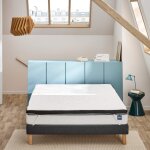 Surmatelas mmoire de forme 90x190 7 cm moelleux bultex memomax