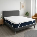 Surmatelas mousse moelleux 90x200 dunlopillo cocoon