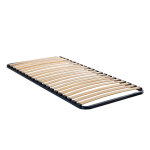 Terre de nuit cadre  lattes en mtal hauteur 4 cm confort 90x190