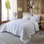 Terre de nuit pack couette 4 saisons et oreiller anti - acariens et anti - bactériens 140x200 cm Terre de nuit pack couette 4 saisons et oreiller anti - acariens et anti - bactériens 140x200 cm