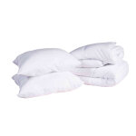 Terre de nuit pack couette mi - saison et oreiller recycl moelleux enveloppe microfibre 260x240
