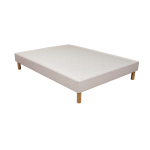 Terre de nuit sommier cuvette tapissier  ressorts 19 cm 140x190