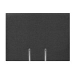 Tête de lit déco essentielle anthracite 140 cm - dunlopillo Tête de lit déco essentielle anthracite 140 cm - dunlopillo