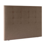 Tte de lit dco telica marron 160 cm - bultex