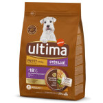 2x1, 35kg dog mini poulet st�rilis� ultima croquettes pour chien : le 2�me � - 40 % !