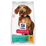 1, 5kg adult 1 + perfect weight small & mini poulet hill's science plan - croquettes pour chien