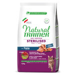 1, 5kg natural trainer sterilised truite pour chat