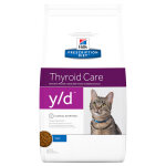 1, 5kg y / d thyroid care hill's prescription diet - croquettes pour chat