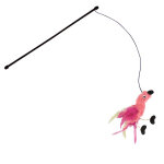 1 canne  pche kong feather - pour chat