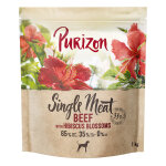 1 kg croquettes purizon b?uf et hibiscus, pour chiens