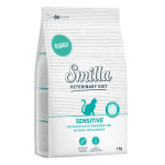 1�kg smilla�veterinary�diet sensitive au lapin, croquettes pour chats