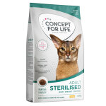 10 kg concept for life sterilised cats poulet, croquettes pour chat