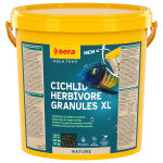 10l sera cichlid green xl nature - nourriture pour poisson