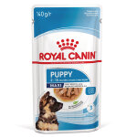 10x140g royal canin maxi puppy en sauce - p�t�e pour chiot
