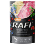 10x500g rafi dog, viande de boeuf à mâcher, nourriture humide pour chiens 10x500g rafi dog, viande de boeuf à mâcher, nourriture humide pour chiens