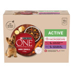 10x85g purina one mini active b?uf et canard nourriture pour chiens humide 10x85g purina one mini active b?uf et canard nourriture pour chiens humide