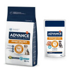 12 kg weight balance medium / max advance veterinary diets roquettes pour chien