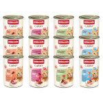 12x400g paquet �conomique animonda carny adult - assortiment gourmet pour chat 4 sortes