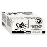 120x 85g multipack sheba en sachets fra�cheur s�lection en sauce pour chats (vari�t� � la volaille), ...
