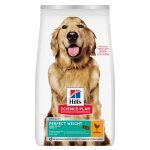 12kg adult 1 + perfect weight large poulet croquettes hill's science plan pour chien