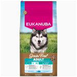 12kg eukanuba grain free adult large & giant breed poisson de mer croquettes pour chien