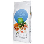 12kg natura diet puppy & junior avec du poulet nourriture pour chiens