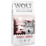 12kg wolf of wilderness  scarlet sunrise  saumon et thon - sans c�r�ales croquettes pour chien