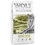 Lot �conomique: 2x12kg wolf of wilderness senior  green fields  agneau - sans c�r�ales croquettes pour ...