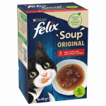 24x48g felix soup sélection de la campagne - pâtée pour chat 24x48g felix soup sélection de la campagne - pâtée pour chat