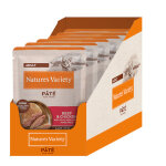 12x70g nature's variety original pat� no grain, b?uf, poulet - p�t�e pour chat