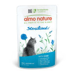 12x70g sterilised cabillaud almo nature holistic - p�t�e pour chat