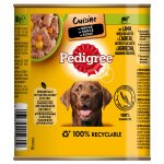 12x800g agneau, carottes en sauce pedigree classic nourriture humide pour chien