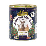 12x800g granatapet liebling's mahlzeit �dition anniversaire gibier et c?urs de poulet pat�e pour chien ...