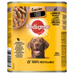 12x800g lapin, carottes en sauce pedigree classic nourriture humide pour chien