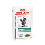 24x85g diabetic royal canin veterinary diet - sachet pour chat