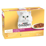 12x85g gourmet gold duo d�lice double d�lice - p�t�e pour chat