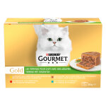 12x85g gourmet gold les terrines aux l�gumes - p�t�e pour chat