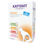12x85g urinary lot mixte (4 vari�t�s) kattovit - p�t�e pour chat