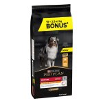 14, 5kg medium adult everyday nutrition pro plan purina croquettes pour chien + 2, 5kg offerts !
