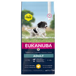 15kg adult medium breed poulet eukanuba croquettes pour chien + 3kg offerts !