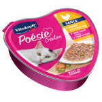 15x85g vitakraft poésie création poulet et légumes en sauce nourriture humide pour chat 15x85g vitakraft poésie création poulet et légumes en sauce nourriture humide pour chat