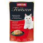 18 x 50g animonda vom feinsten adult en sauce, filets de poulet + viande de b?uf à la sauce tomate, nourriture ... 18 x 50g animonda vom feinsten adult en sauce, filets de poulet + viande de b?uf à la sauce tomate, nourriture ...