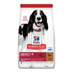 18kg adult 1 - 6 medium agneau, riz hill's science plan croquettes pour chien
