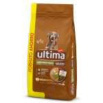 18kg medium / maxi adult poulet, riz ultima - croquettes pour chien